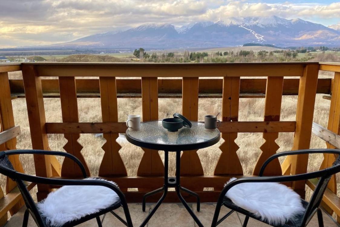 Apartment With Beautiful View Of High Tatras Vel'ka Lomnica Exteriör bild